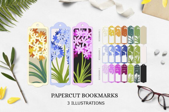 3D SVG Bookmark Design for Lifestyle And Hobbies Projects