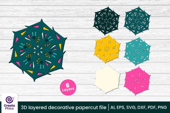3D SVG Paper Flowers: A Design Asset for Elegance and Depth