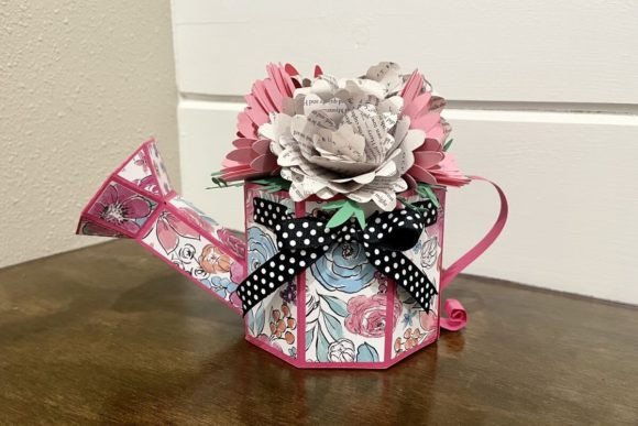 3D SVG Watering Can for Mother’s Day Designs