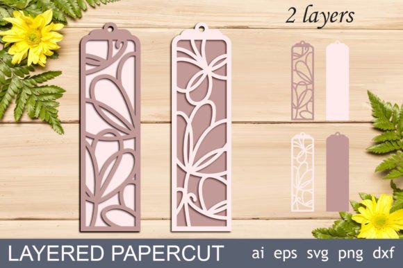 Flower Bookmarks SVG Review: A Versatile 3D Design for Creative Sellers