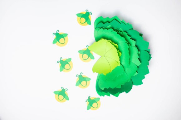 Half Green Carnation and Half Fireflies Embroidery Design Review