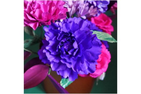 Seraphim Flower 3D SVG: A Paper Craft Asset for Ethereal Editorial Design
